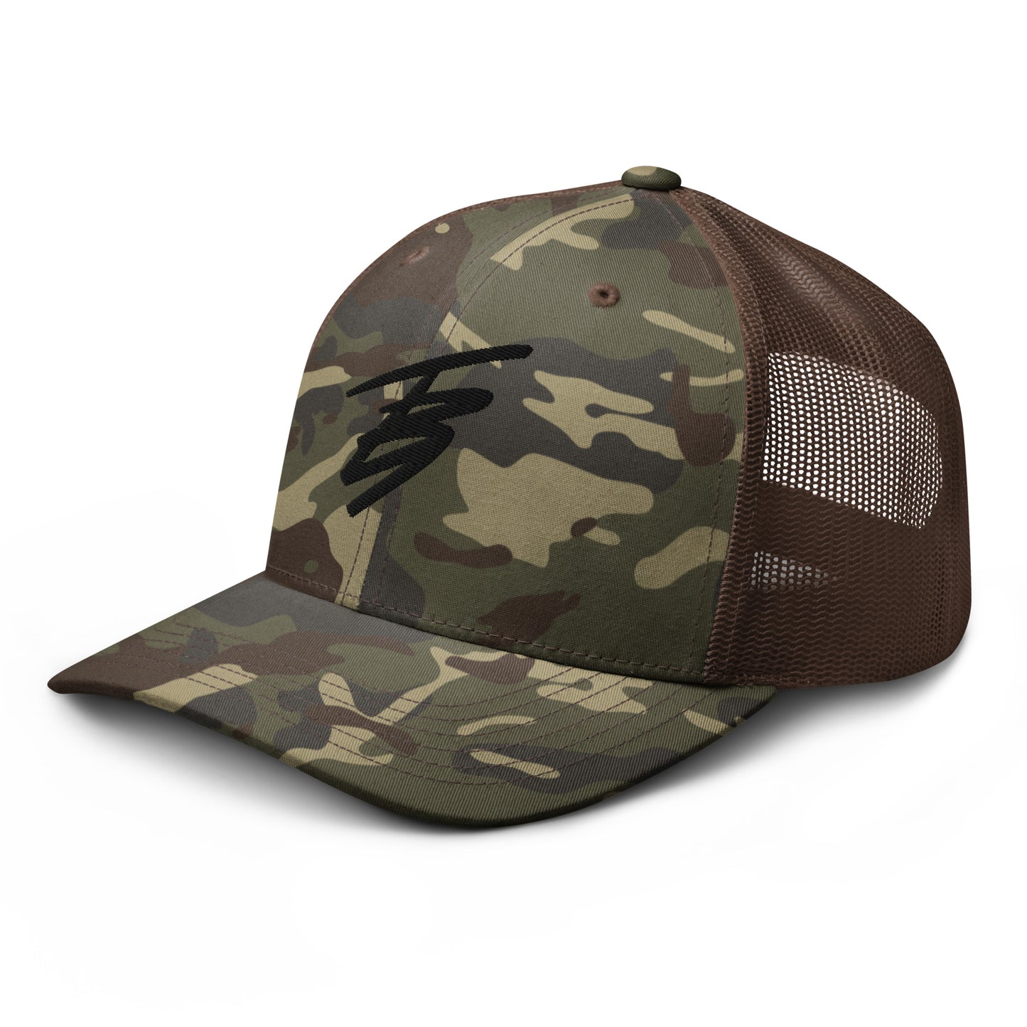 Camouflage trucker hat || TB9