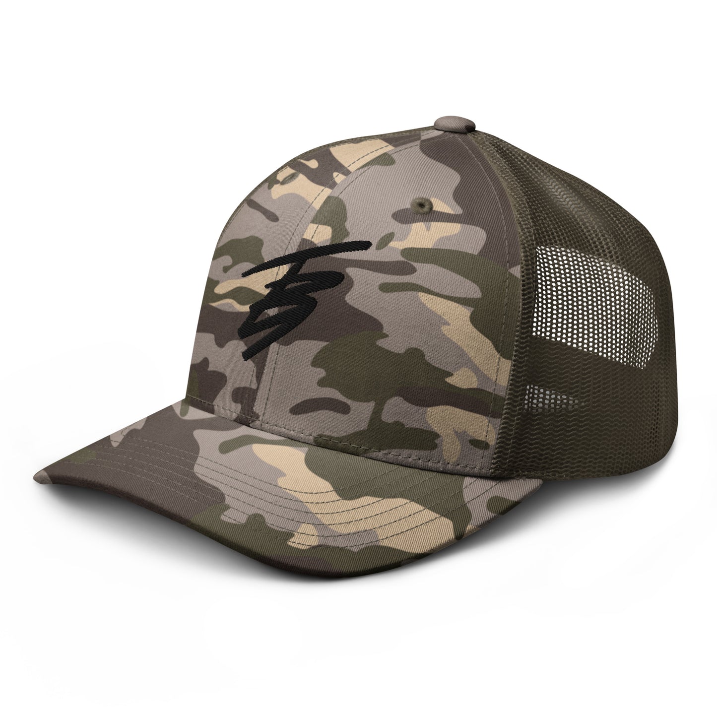 Camouflage trucker hat || TB9