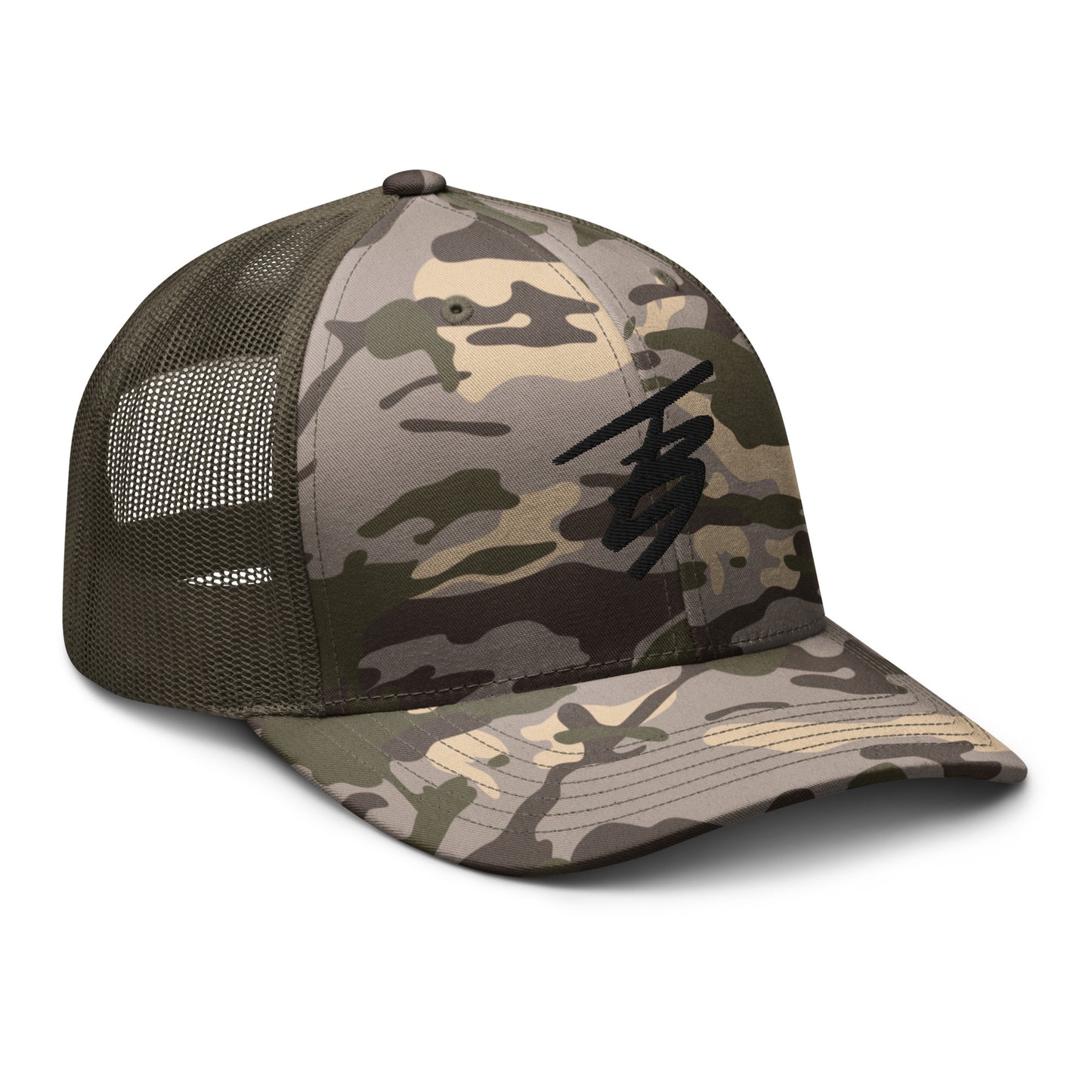 Camouflage trucker hat || TB9