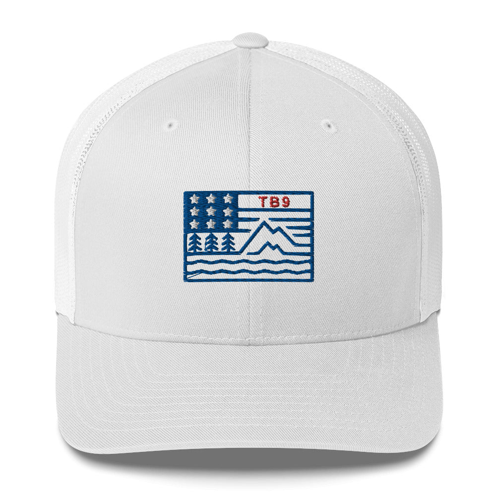 TB9 Patriotic || Mesh Hat