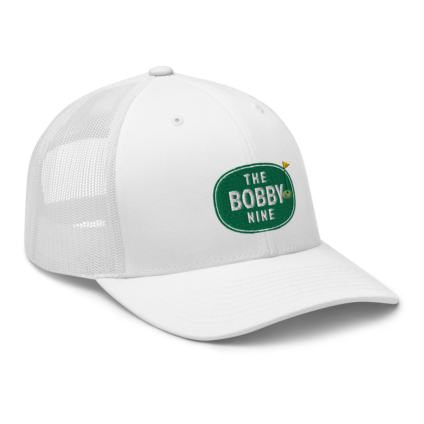 First TB9 Hat || White Mesh Hat