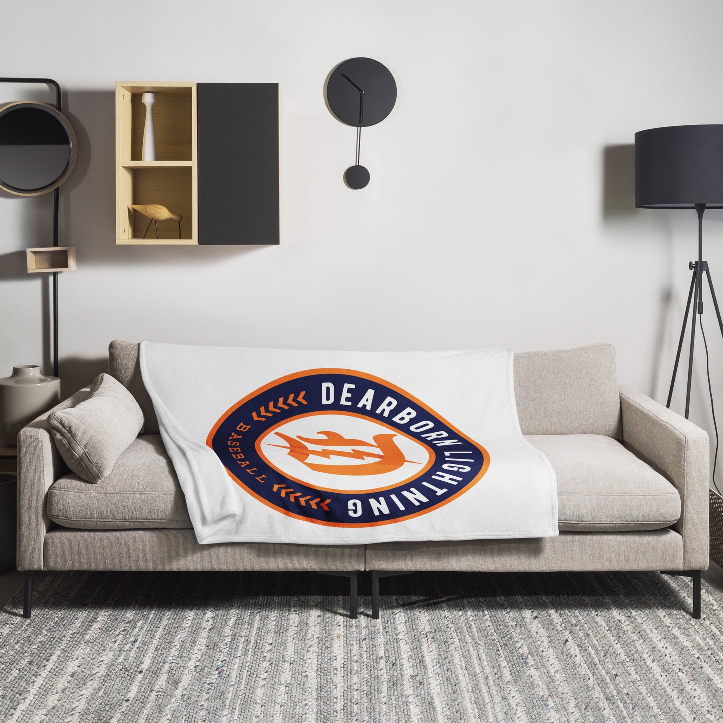 Large Logo Throw Blanket