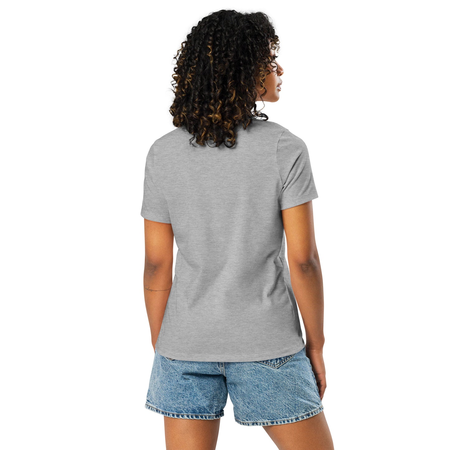 Women's Relaxed T-Shirt || Heather Gray