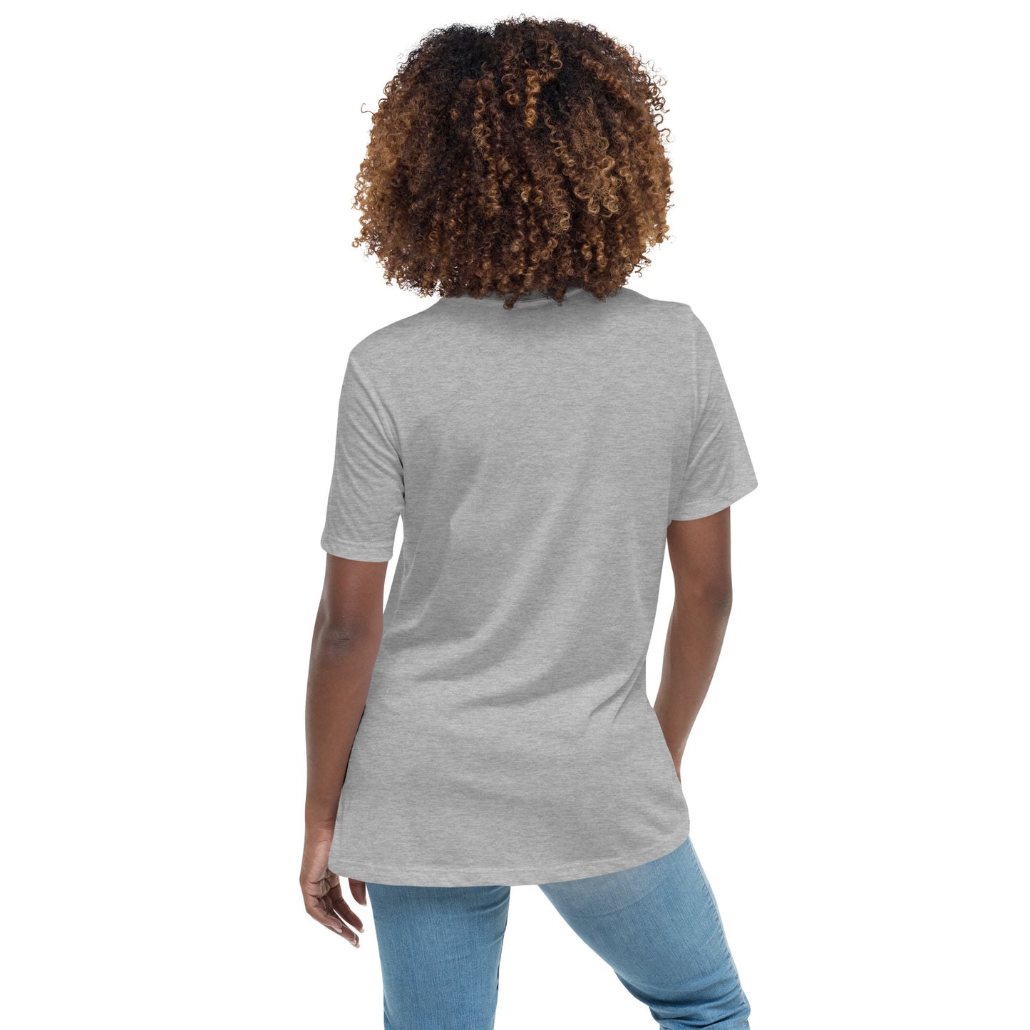 Women's Relaxed T-Shirt || Heather Gray