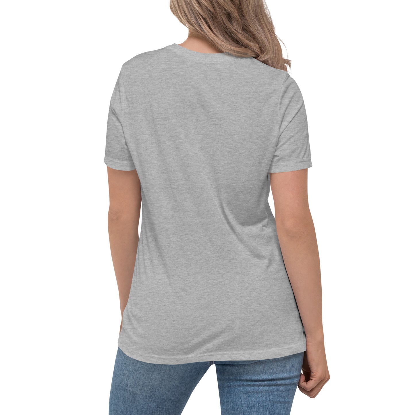 Women's Relaxed T-Shirt || Heather Gray