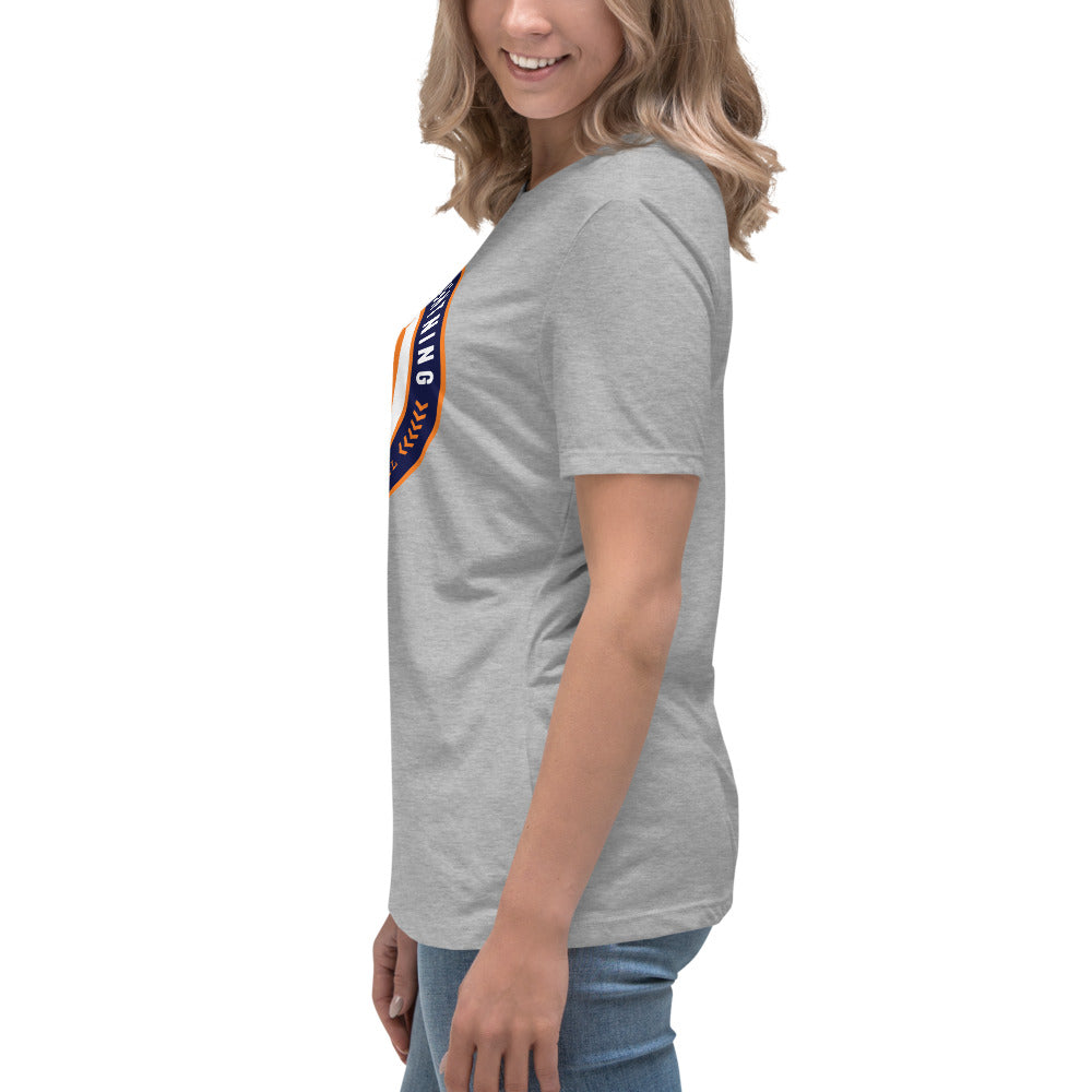 Women's Relaxed T-Shirt || Heather Gray