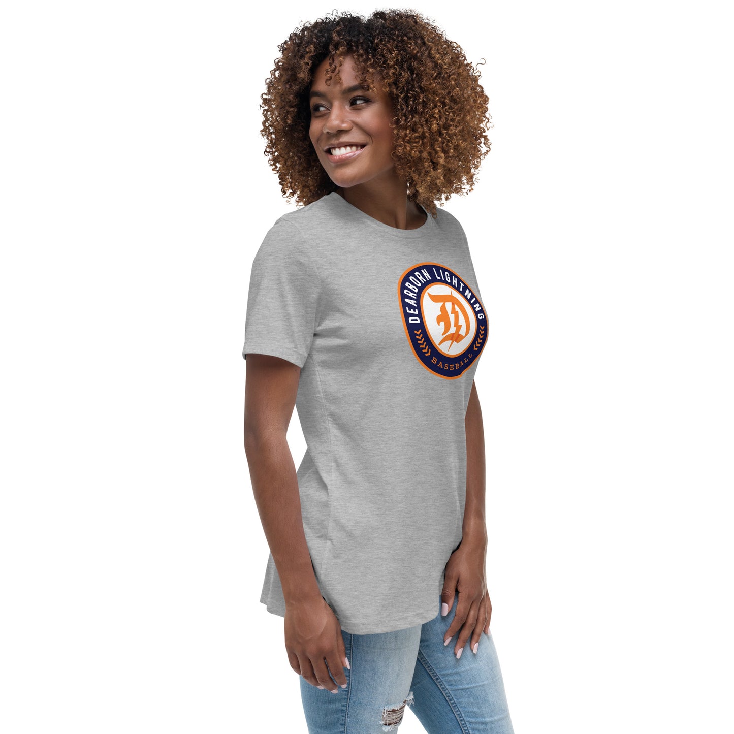 Women's Relaxed T-Shirt || Heather Gray