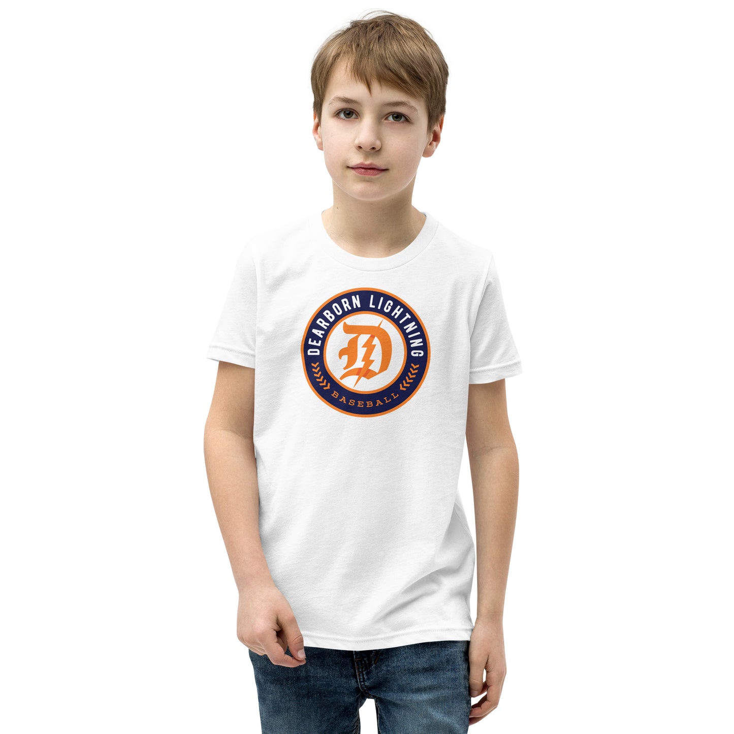 Youth Short Sleeve T-Shirt || Dearborn Lightning